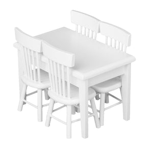 Furniture 5pcs Dining Table Chair