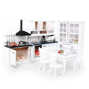 Furniture Set Kitchen Cabinet & Table Chair