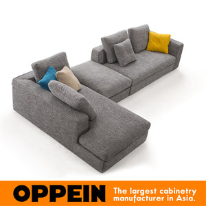 Sectional Sofa in Maize-yellow corner